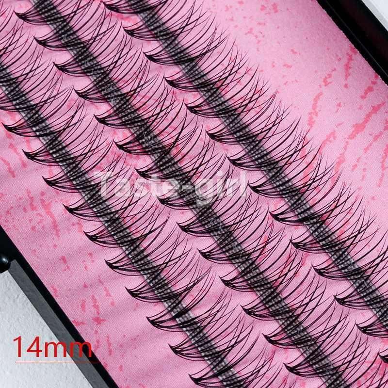 

60 boxes 8-14MM Natural long 3d individual false eyelashes extension fake eye lashes profissional makeup supplies tool L1612