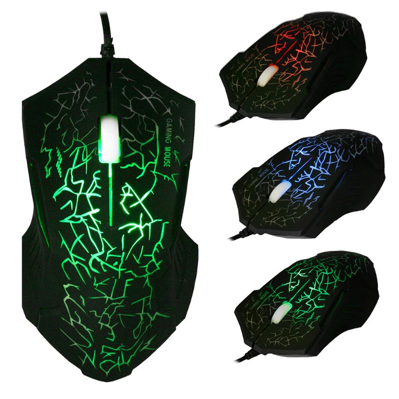 

Professional X9 LED Optical USB Wired Gaming Mouse For PC Laptop 4000DPI