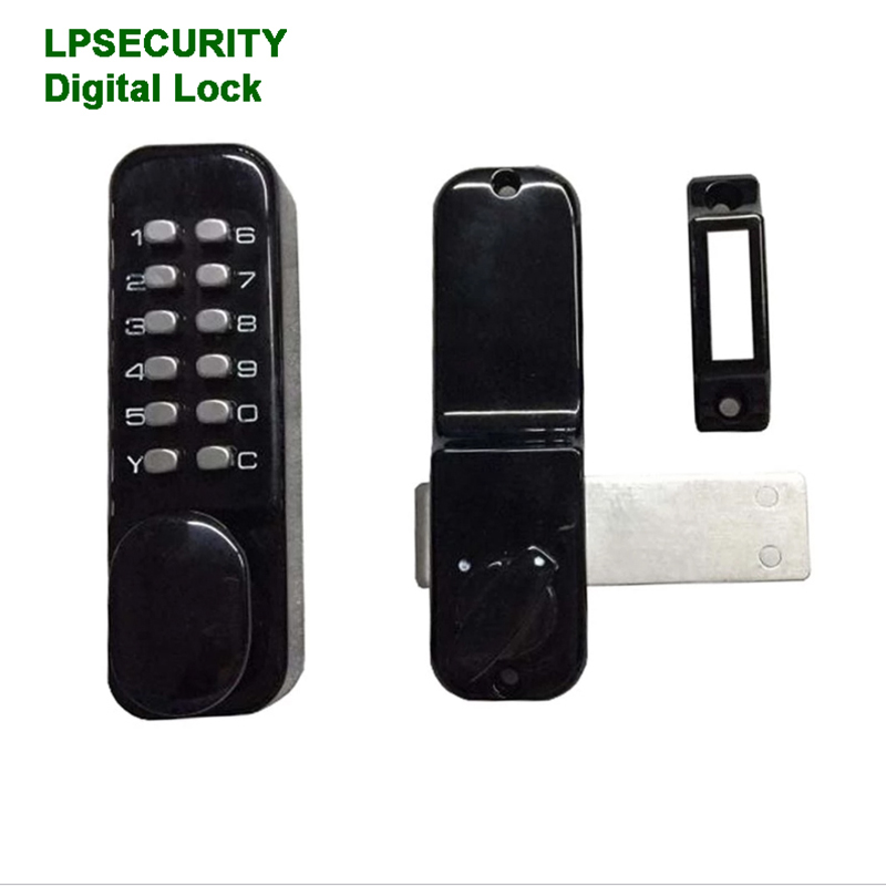 

Gate opener Digital Door lock code/password Mechanical Deabolt Keyless/Keyboard Outdoor Garden/Home Yard/Office/Barn Wood Door