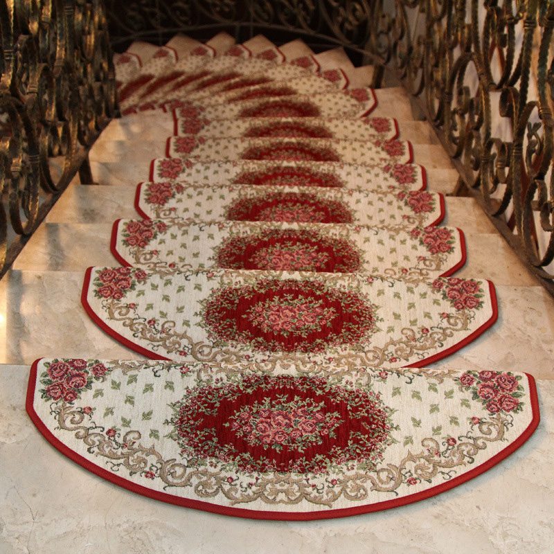 

1 Durable Stepped Carpet Kit Non-slip Stair Mat, 24x64cm, 24x75cm