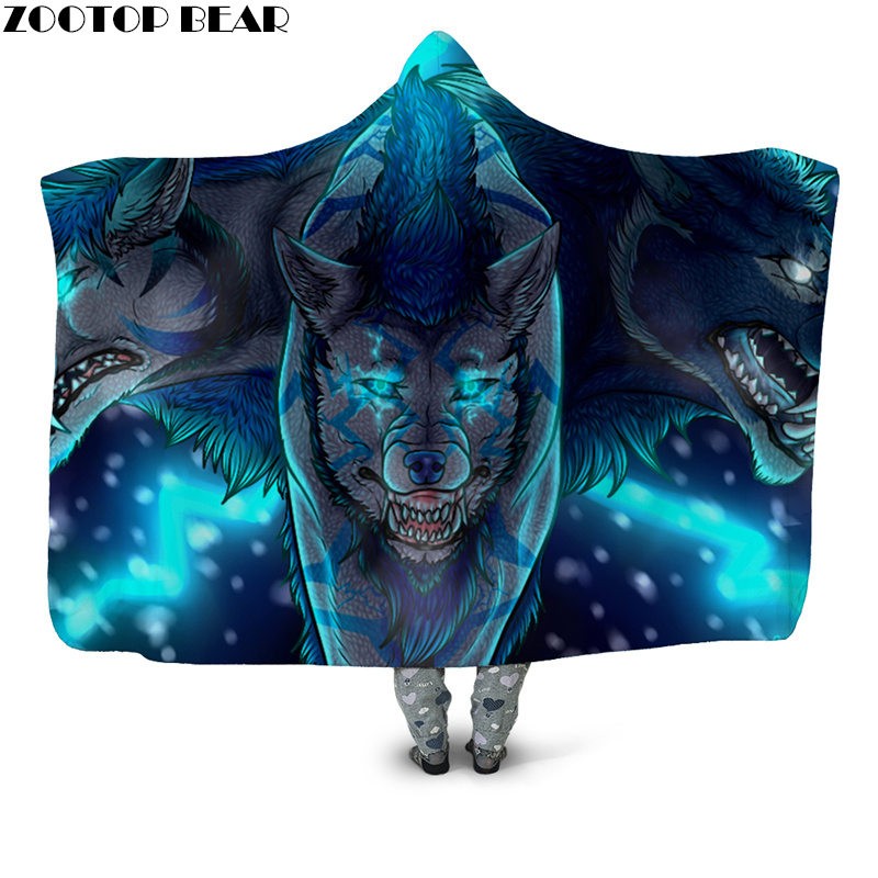 

Queen Animal Print Sherpa Blanket Adult Bedding Hooded Blanket Outlet Plush Throw Fleece Travel Picnic Home Bedspread