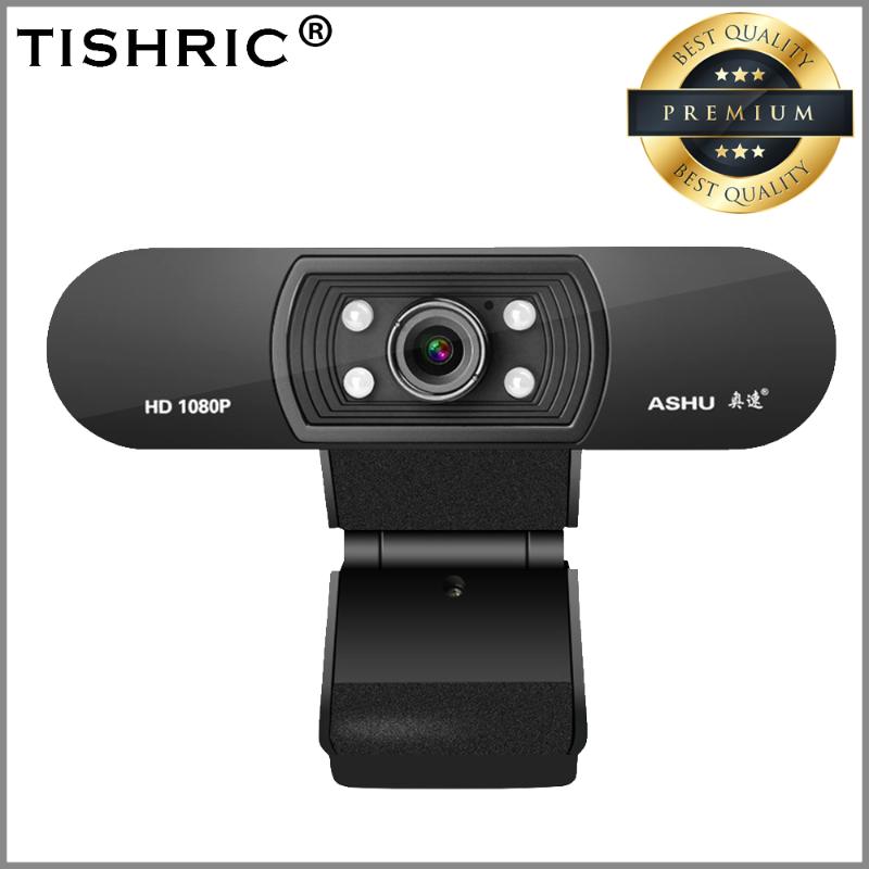 

TISHRIC Web Camera With Microphone Ashu H800 USB 2.0 Webcam Full Hd 1080P Video Recording Webcam For Live Broadcast Video Call