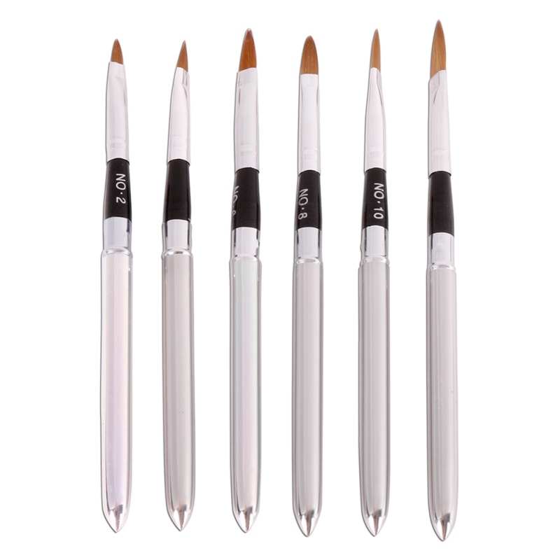 

6 pcs Professional Nail Art Tools Set Painting Drawing Pens/Elegant Nail Dotting Pen For UV Gel DIY Makeup Tools New