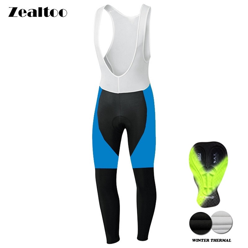 

Zealtoo Men Cycling Culote ciclismo hombre Gel fleece Ropa Ciclismo bib pants Cycling tights MTB Bicycle maillot bike clothing
