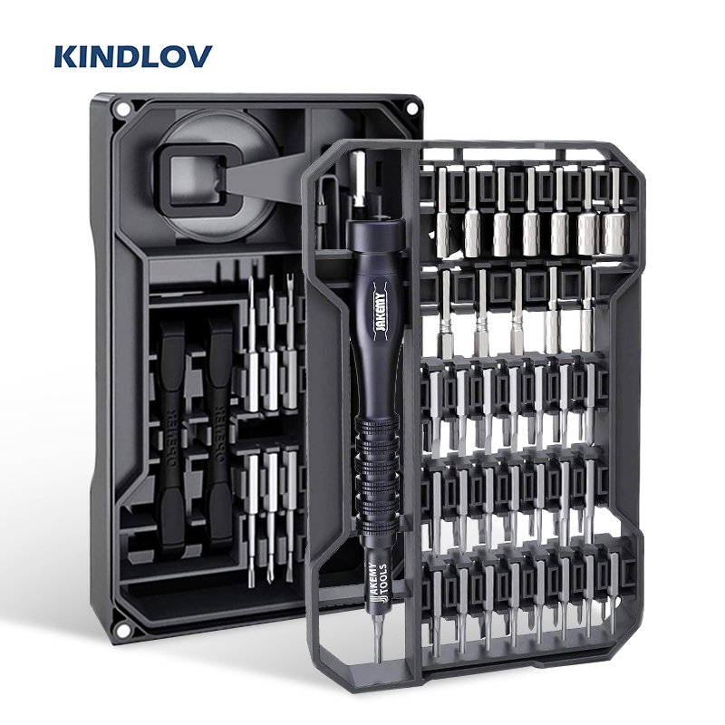 

KINDLOV Screwdriver Set Magnetic Screw Driver Bits Precision Torx Hex Bit 73 In 1 Multitools Phone Repair Hand Tool Kit