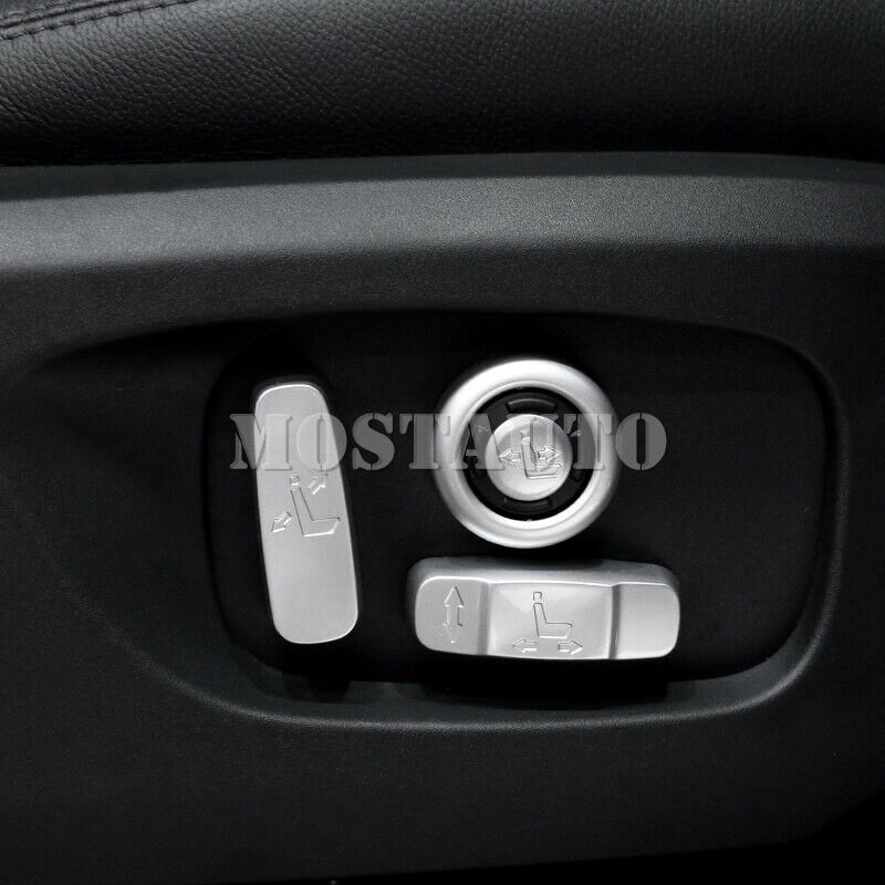 

For Land Rover Range Rover Evoque L551 2019-2020 Inner Seat Adjustment Button Cover Trim 8pcs