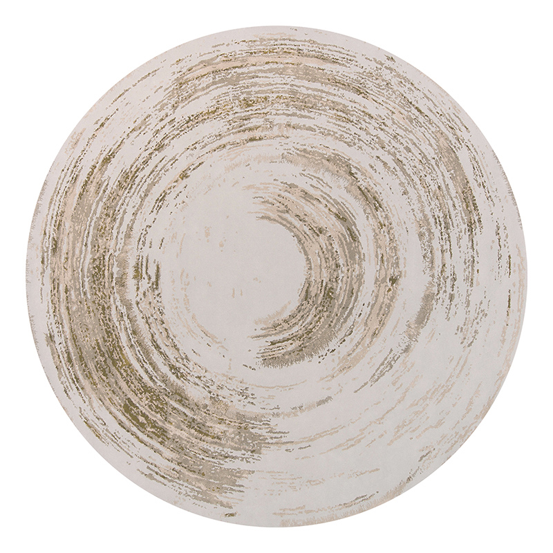 

New Chinese-style round carpet ink study printed washed bedside bedroom simple modern original Nordic chair cushion LB61714, 10