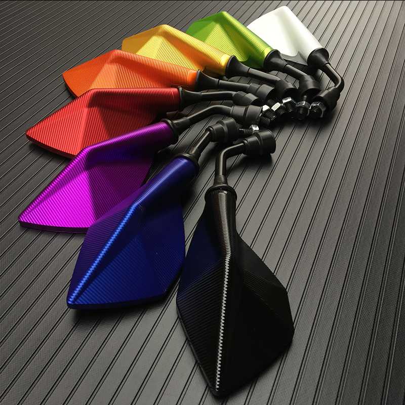 

Universal motorcycle mirrors rearview ATV accessories motocross ATV Off-road dirt pit bike motorbike side mirror 8mm 10mm screw