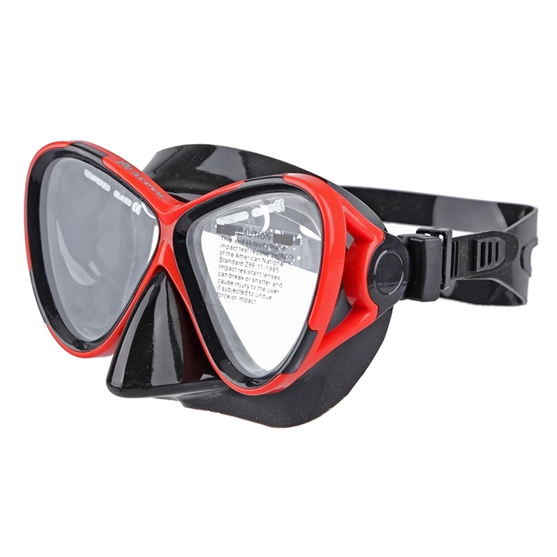 

Adult diving masks with tall nose Liquid silica gel toughened lens