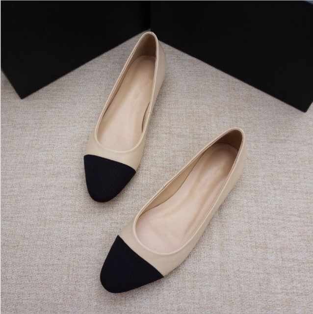 

Mature Sexy Feminine Pointed Toe Splicing Slip-on High Heels Women Beige Pumps Shoes Size 40 Office Lady sandals Pumps, 03
