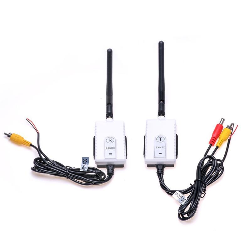 

2.4 Ghz Truck/Bus vehicle Camera Wireless Transmitter & Receiver Kit Car Rearview Camera wireless Wiring For All RCA Video