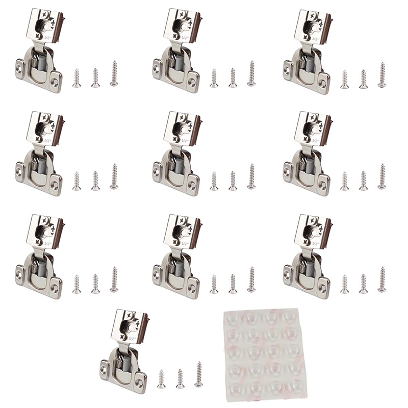 

10 PCS 1/2Inch Buffer Hinges Tool for RV Trailer Furniture Cabinets