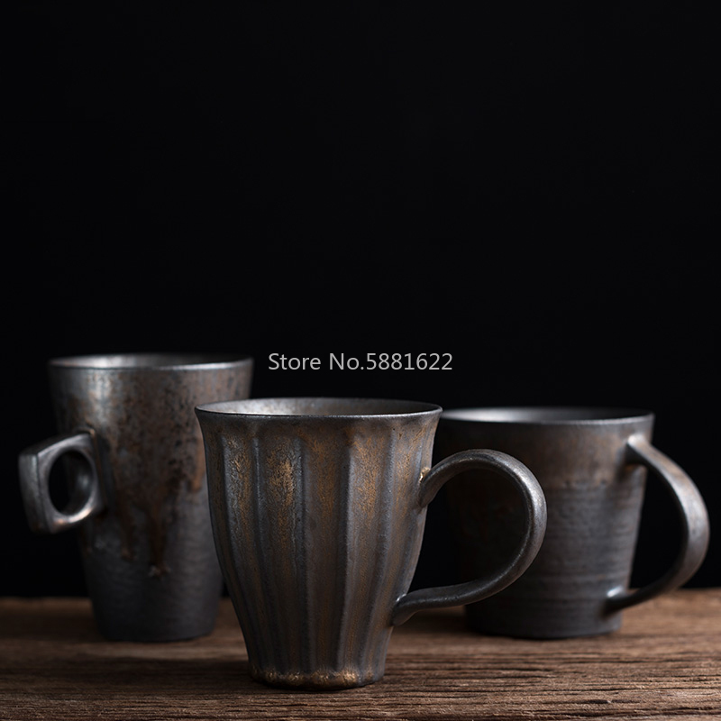 

japan style ceramic mugs vintage coffee cup chinese coffee mugs drinkware, Style c(1 mugs)