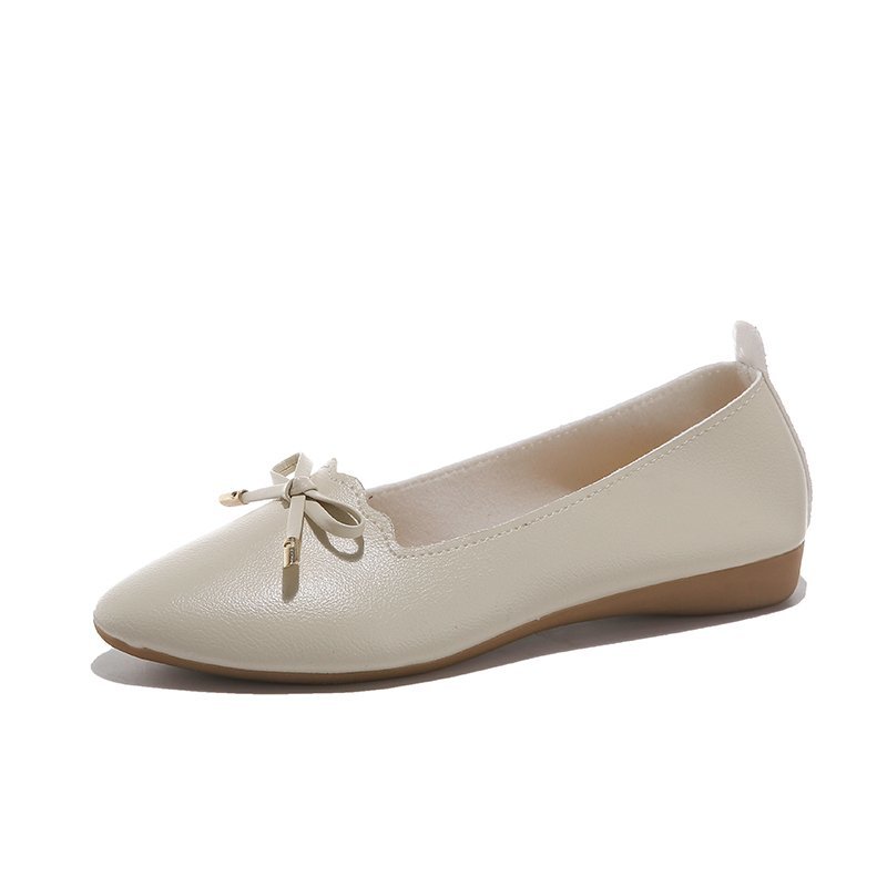 

PU Leather High heels pumps women shoes 2020 Summer shoes women Fashion Pointed Square heel sandals Slip-On Casual, Beige