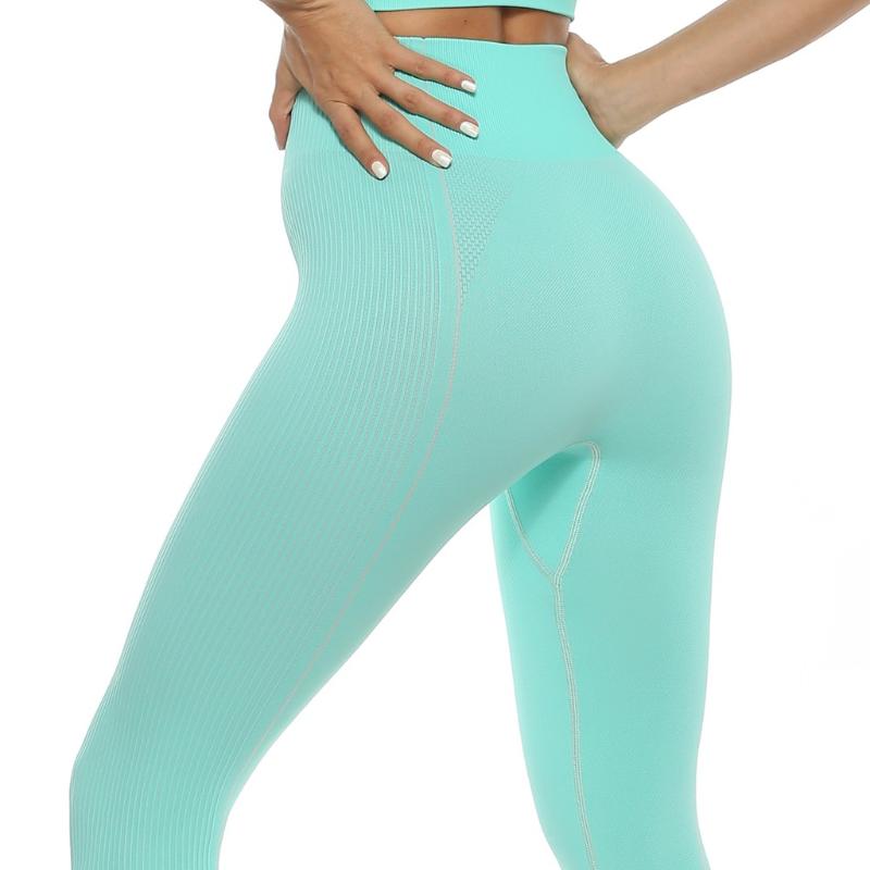 

women Fitness Yoga Pants Hot Women Sexy Sport leggings Push Up Tights Gym Exercise High Waist Running Athletic Trousers!30g3, Blue