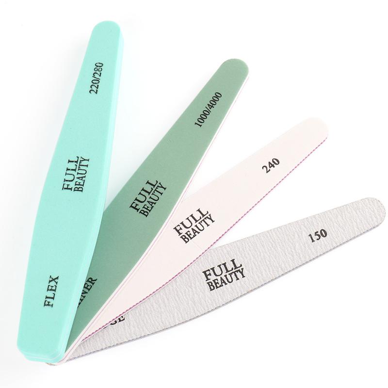 

Nail Files Set Polishing Buffer Block Polisher Buffing Sanding Sandpaper Sponge Nail Filer Tools Kit Manicure Accessories TR1798