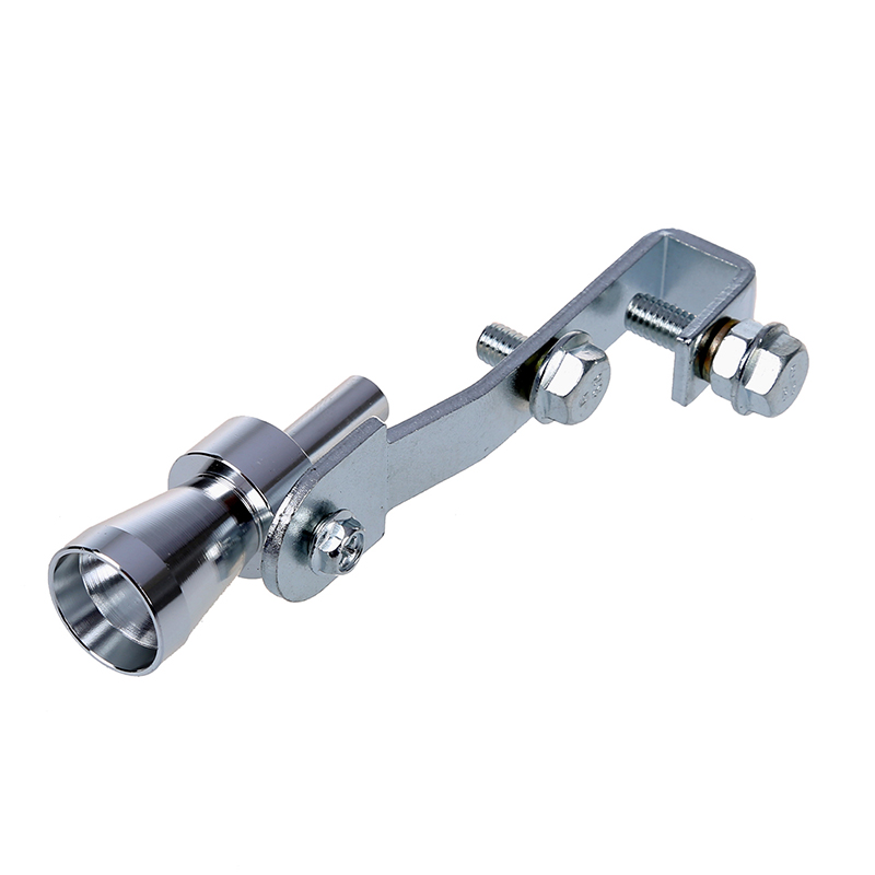 

HOT-Turbo Sound Whistle Exhaust Pipe Tailpipe BOV Blow-off Valve Simulator Aluminum Size (S