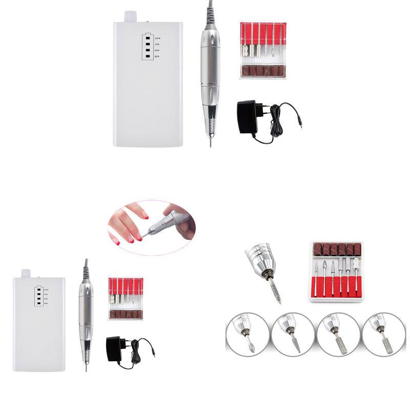 

Rechargeable Electric Nail Drill Portable Manicure Machine Nail File Drill Machine Kit