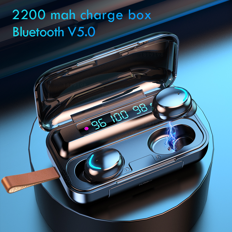 

Bluetooth Wireless Headphones with Mic Sports Waterproof Bluetooth Touch Control Wireless Headsets Phone