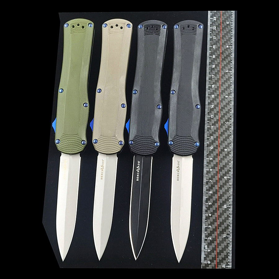

BENCHMADE BM 3400 C81 Automatic Knife G10 535 Outdoor Camping UTX70 Tool Knife 3300 Autocrat 3350 Butterfly 85 EDC 3310 C10 Handl Imifm