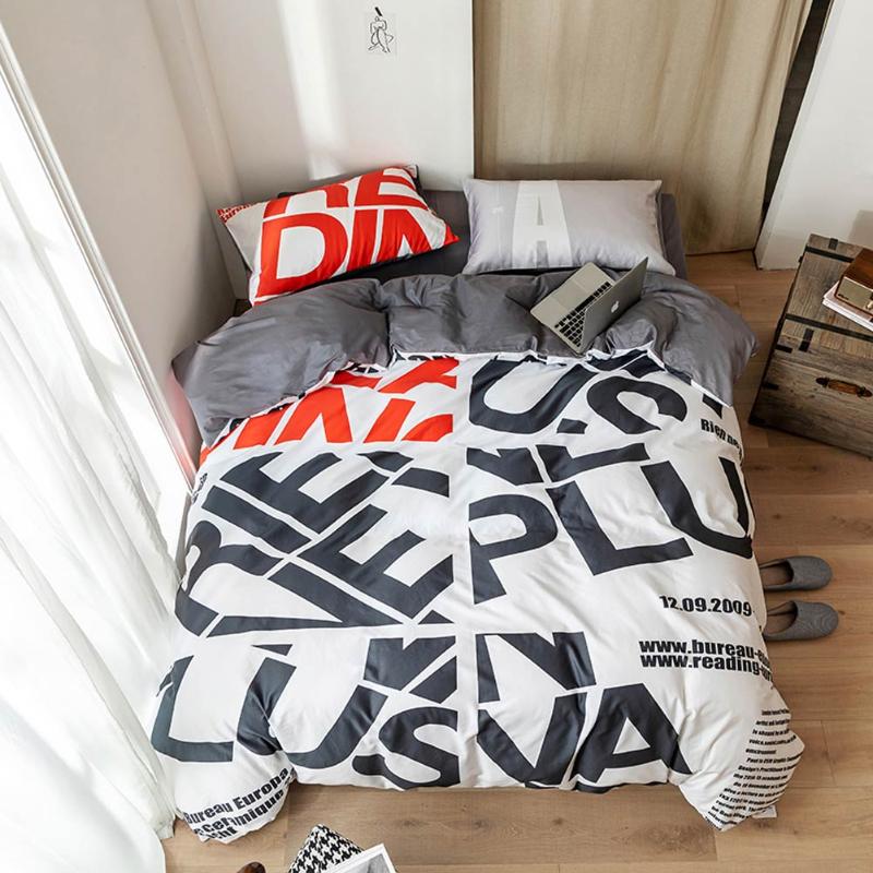 

Svetanya Silkly Egyptian Cotton Bedding Linens Simple Style Sheet Pillowcase Duvet Cover Double Queen King Size, 20203253