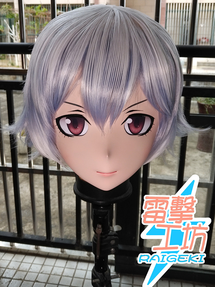 (RK MASK 05) Handmade Female Silicone Rubber Face Mask Cosplay Kigurumi Mask Crossdresser Doll Kigurumi Japanese KIG Anime Role Play-image-578044904