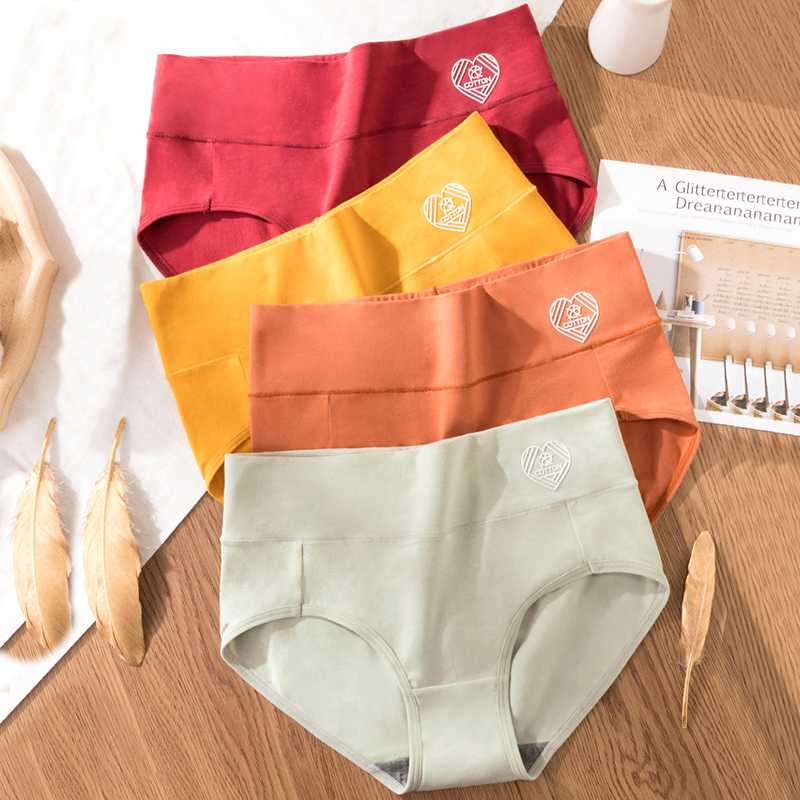 

Sexy Women Panties Seamless Cotton Underwear High-Waist Briefs Sexy Lingerie Plus Size Underpants Soft Pants Girls Intimates #F