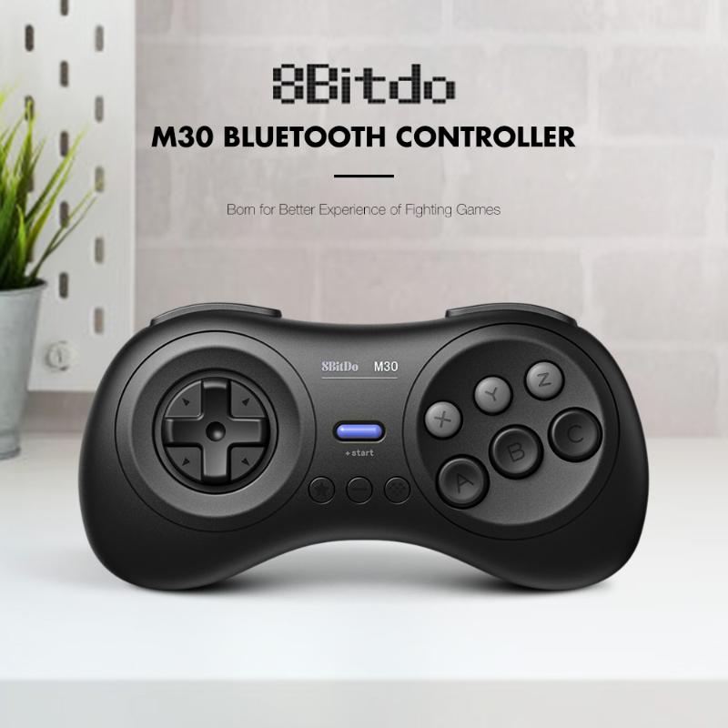 

8BitDo M30 Bluetooth Gamepad Wireless Game Controller With Joystick For Raspberry PI 3B+ 4B Android TV Box macOS Switch