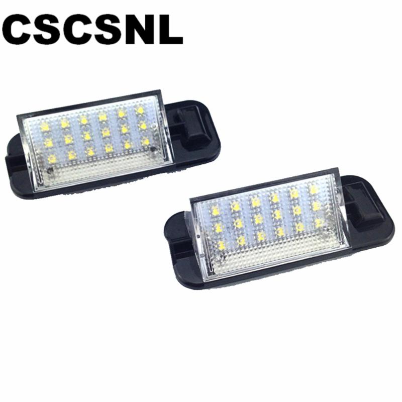 

2PCS For E36 Led License Plate Light 18SMD White 12v Number Plate Lamp Bulbs For E36 318i 318is 318ti 325i M3,92-98, As pic