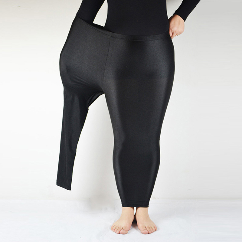 

CUHAKCI Women 6XL Plus Size Pants 7XL Neon Candy Color Workout Leggings High Stretch Casual Stretched Jeggings Fitness Trousers, Yg08 light gray