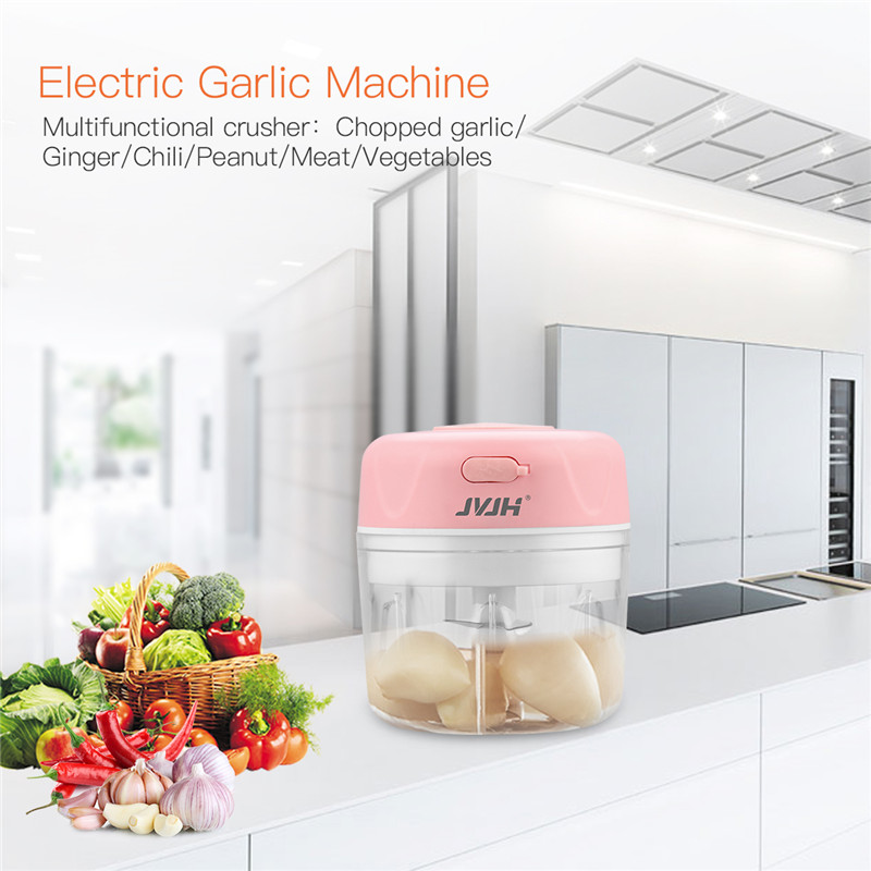

Electric Mini Kitchen Vegetable Chopper Garlic Fruit Cutter Grinder Chopper Mincer Meat Crusher Press Processor 50
