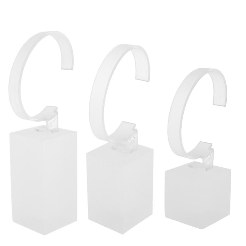 

Clear Acrylic Watch Display Holder Stand Rack Showcase Tools 3 Color