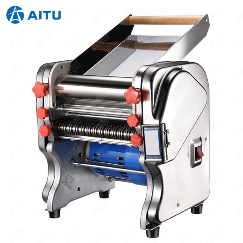 

FKM240 550W/750W 220V/110V Stainless Steel Commercial Electric Noodle Making Pasta Maker Dough Roller Noodle Cutting Machine
