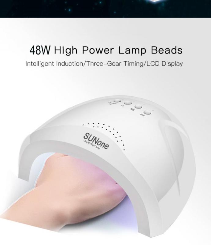 

Smart 54/72/80/108/110W UV Led Lamp Nail Dryer For All Types Gel 36 Leds Lamp For Nail Manicure Sun Light Infrared Sensing, As picture
