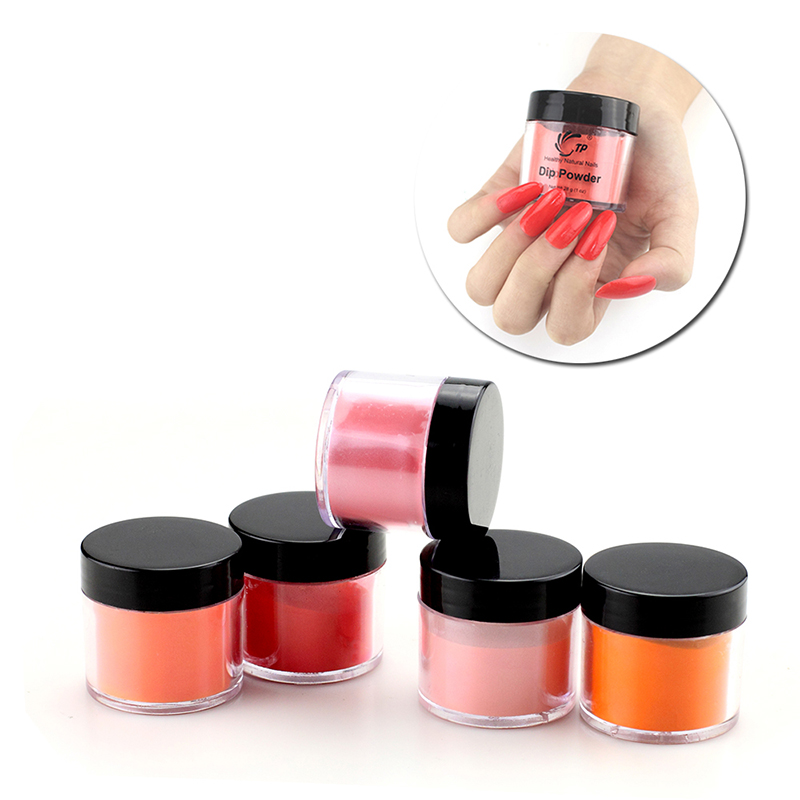 

Dip powder for Nail art High Volume Professional Manicure Salon Sequin Dust Dipping Powder French Pigment Nude color No lamp NEW