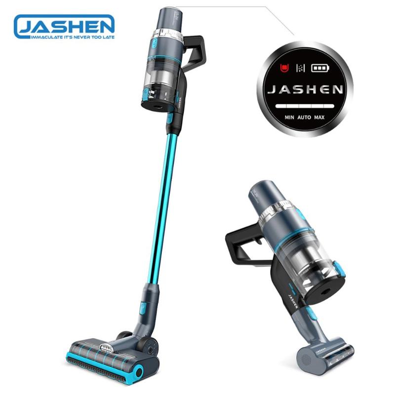 

Jashen V18 Handheld Wireless Vacuum Cleaner 350W Powerful Suction 22000Pa Cordless Stick Vacuum large battery