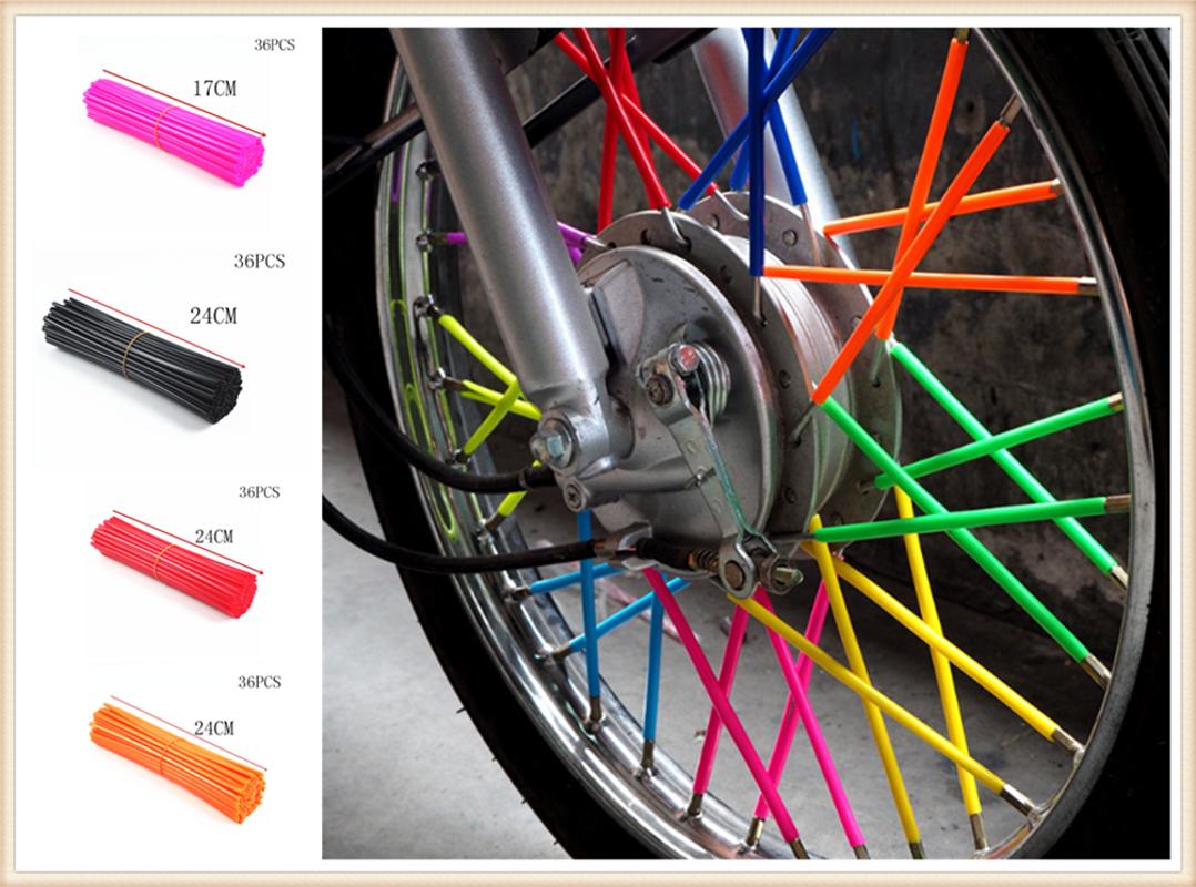 

Cross-country motorcycle bicycle steel wire spoke sleeve decoration for TC85 TC125 TE125 TC250 TE250 300 FC250 450 FE250 501 S