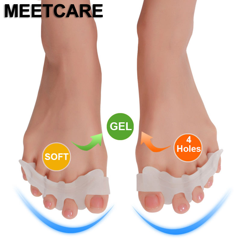 New Five toes Corrective brace deformity Posture Corrector foot care separator Treatment of hallux valgus Overlap Free shipping-image-565292535