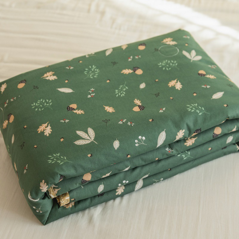 

Comforters & Sets 100% Cotton Comforter Quilts Summer Air Conditioning Duvets Bedspread For Home Washable Bed Cover Small Floral Quilt Blank, 01