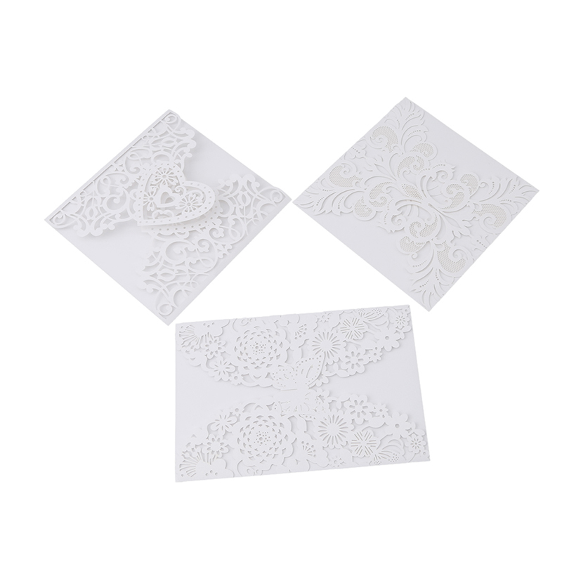 

10PCs/Pack Ivory Hollow Lace Table Number Table Cards Flower Cutting Rustic Wedding Centerpieces Vintage Wedding Decoration