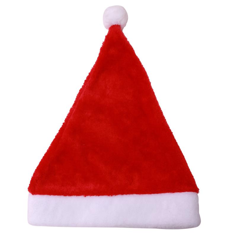 

New Year Party Props Christmas Cap High Quality Christmas Hat Adult Children Ornaments Decorations For Home Santa Hats