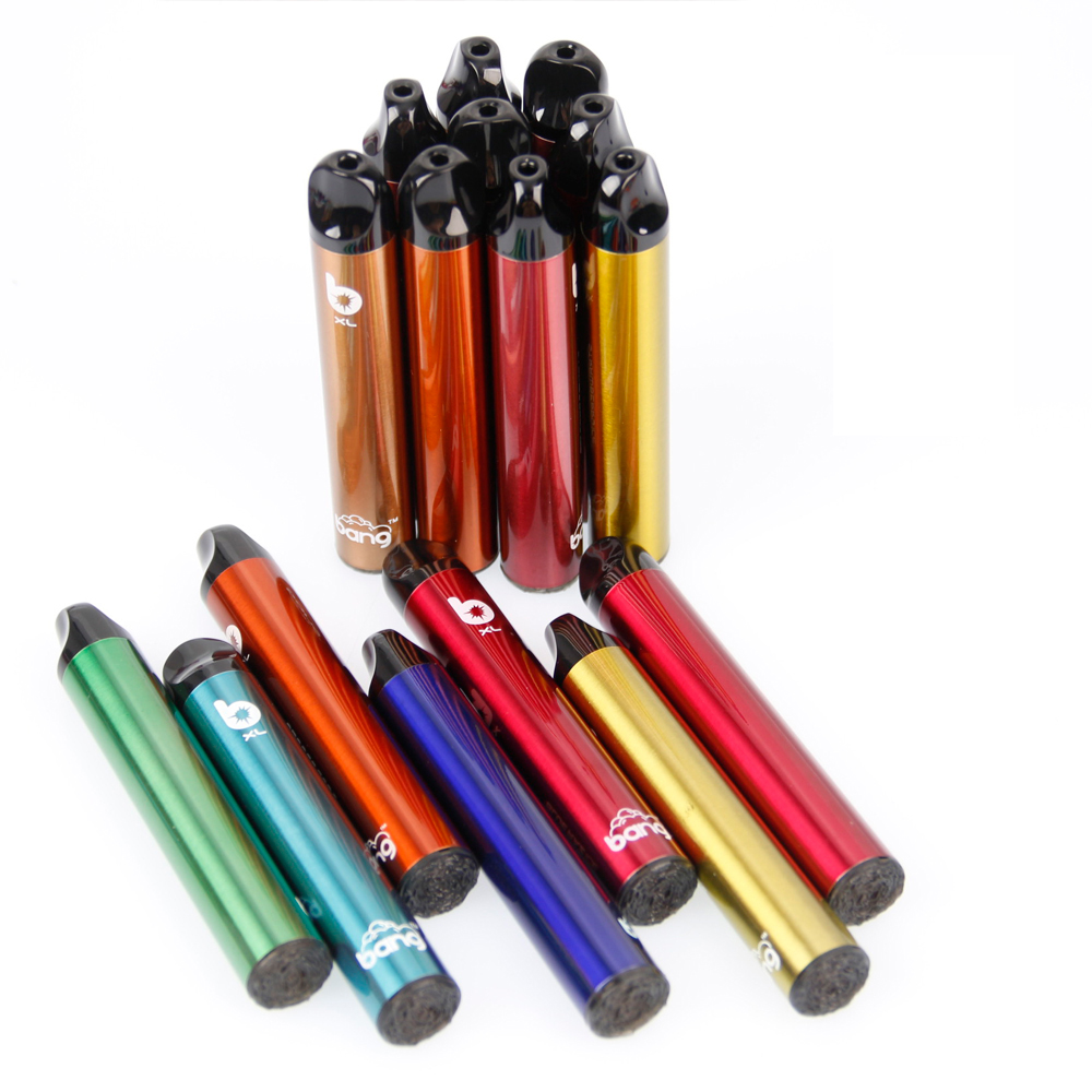 

BANG XL cigarette Disposable Device Pod Kit 600 Puffs 2ml Electronic Cartridges Vape Pen multicolor