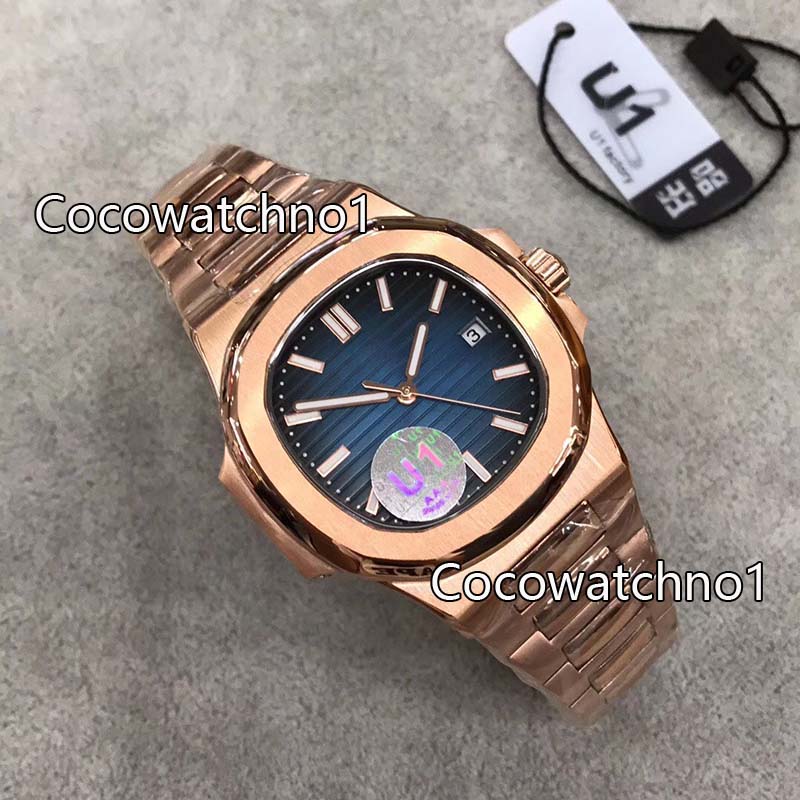 

hot U1 Factory Automatic Mechanic Men pp Watch Stainless Steel Nautilus High Quality pp Sport Watch , montre de luxe , orologio di lusso, Slivery;brown
