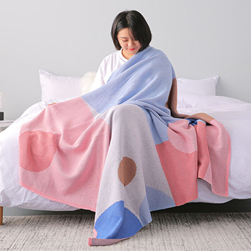 

Multifunction Throw Blanket Slipcover Cobertor Sofa Non-slip Stitching Blankets Colors Bubble Christmas Decorations For Home