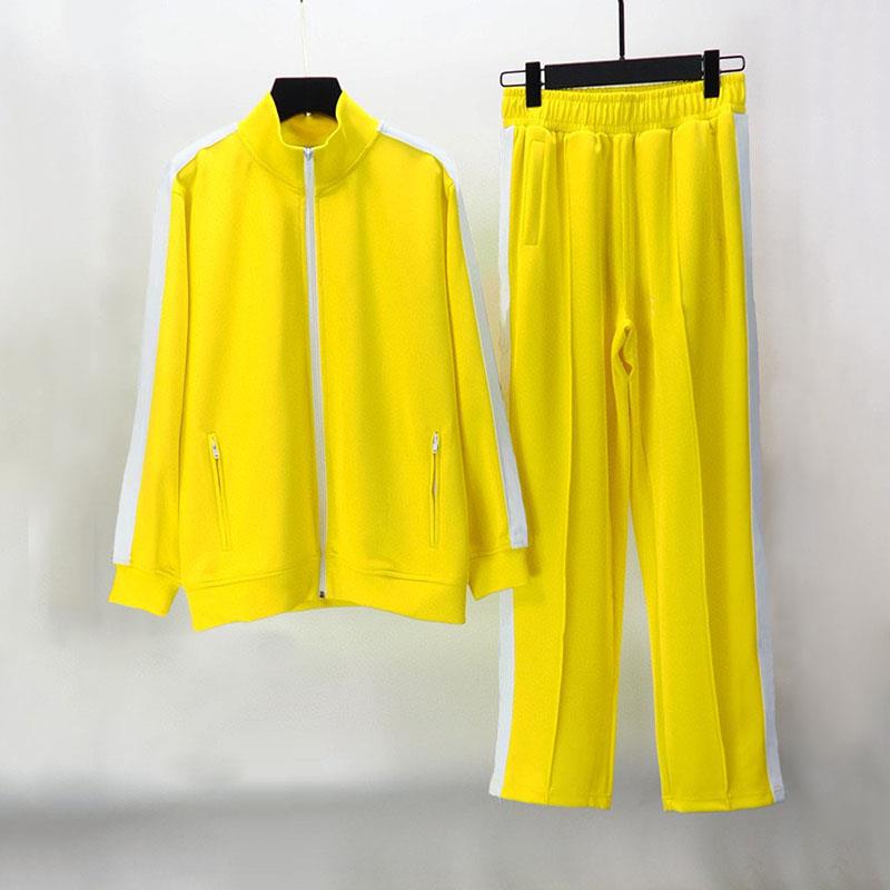 

2020 mens tracksuit Sweatshirts Suits men women track sweatsuit coats mens jackets coat hoodie sweatshirt Sportswear, Gold