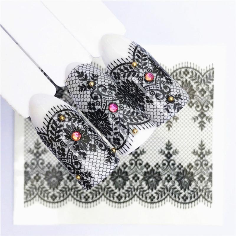 

1Pcs Sexy Lace Netting DIY Nail Art False Nail Tips Nature Clear Fan Finger Art Display Practice Acrylic UV Gel Polish Tool