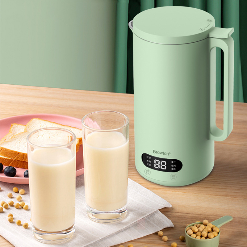 

220V Electric Soymilk Maker Machine Smart Multicooker Heatable Soya-Bean Milk Juicer Blender Rice Paste Maker Filter-free 350ml
