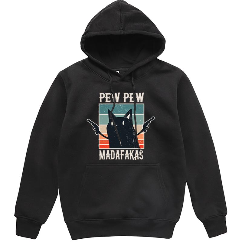 

Cute Cat Pattern Mens Sweatshirts Animal Print Men' Clothing Sweatshirt Men Street Hoodie Mens Fashion Style Sweatshirt Male, Dark blue 6