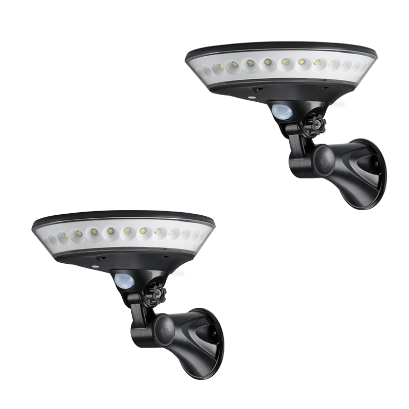 

Solar Porch Lights IP65 Waterproof Body Infrared Induction Wall Mount Lamp For Outdoor Wall Fence Pathway Garden Light