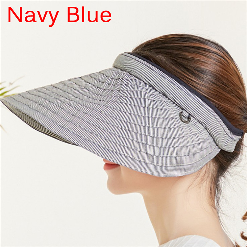 

Female Sports Headband Hairband Suncreen Visor Summer Hats For Women Sun Visor Cap Hat Sun Hat, Khaki